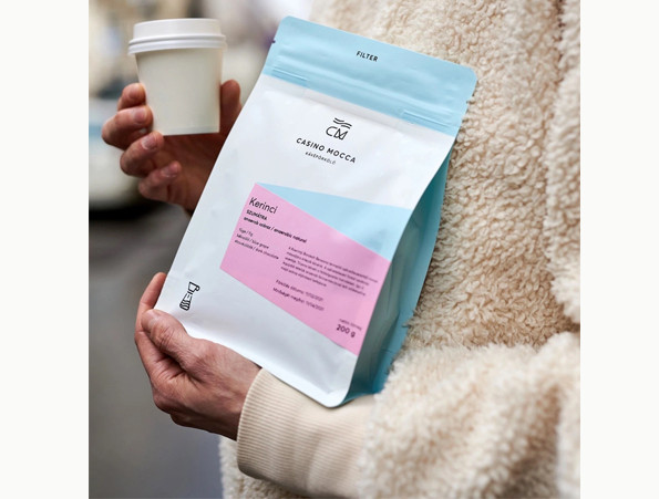 Plastic color printing bag